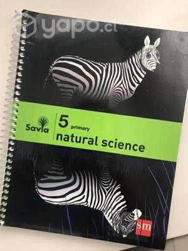 Libro natural science quinto básico Savia