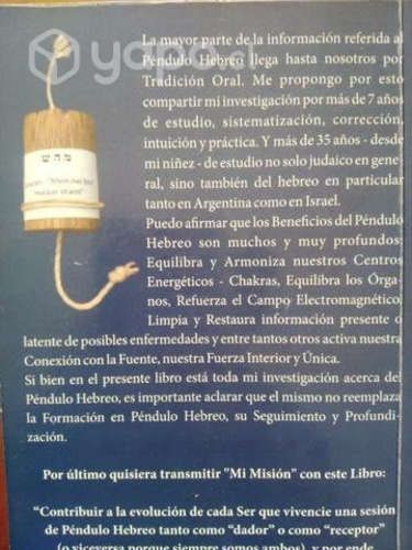 Libros Péndulo Hebreo