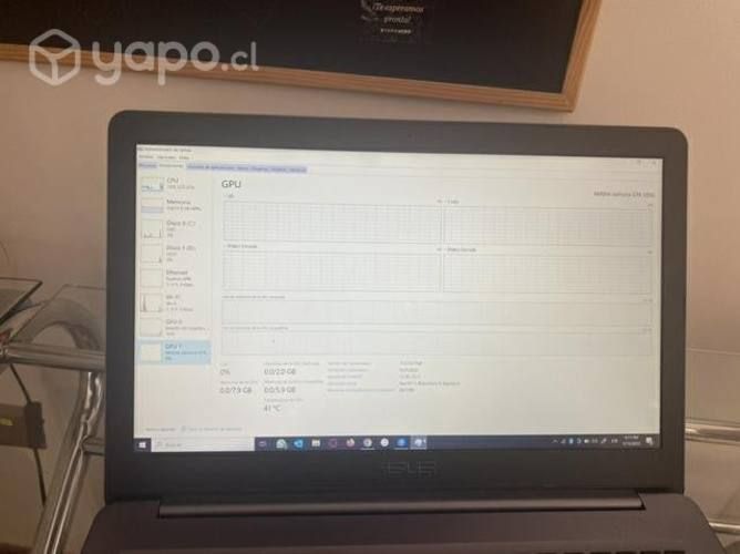 Notebook Gaming Asus N580vd GTX1050