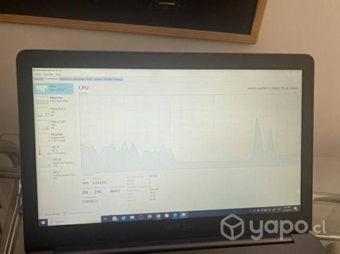 Notebook Gaming Asus N580vd GTX1050
