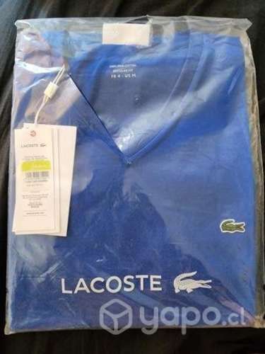 Polera lacoste talla m
