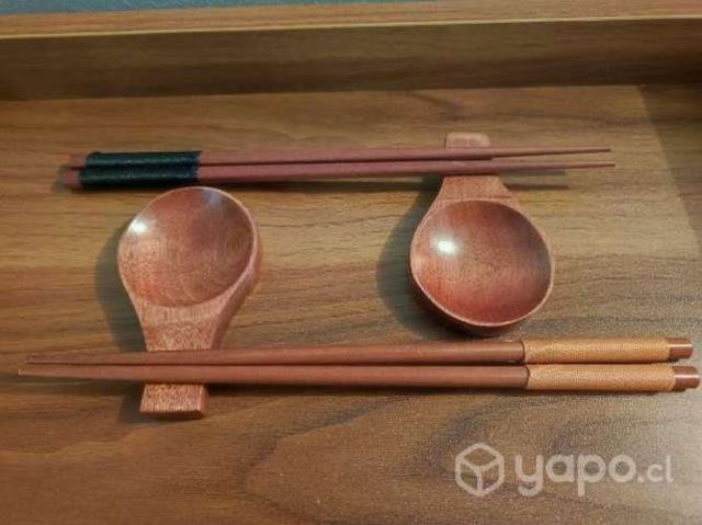 Juego de palillos de Sushi y Sojero