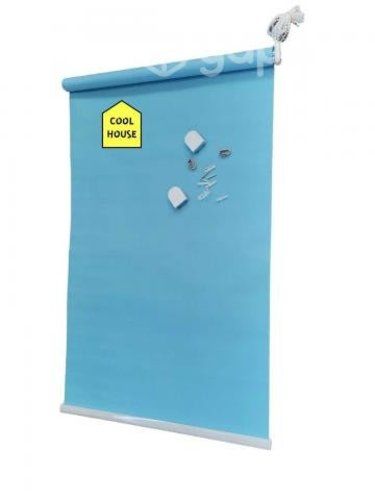 NUEVAS Cortinas Roller Lisa Celeste de 2Mts