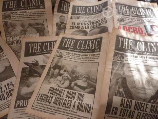 Revistas The Clinic números antiguos