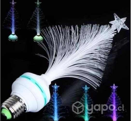 Ampolleta Led Decorativa Rgb Fibra Optica