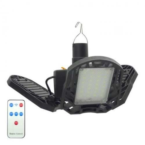 Foco Solar Extensible 3 placas 72 LED con Control