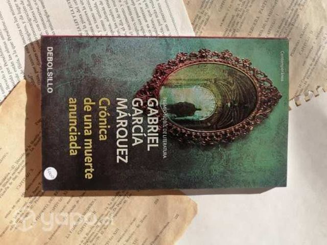 Libro "Crónica de una muerte anunciada"
