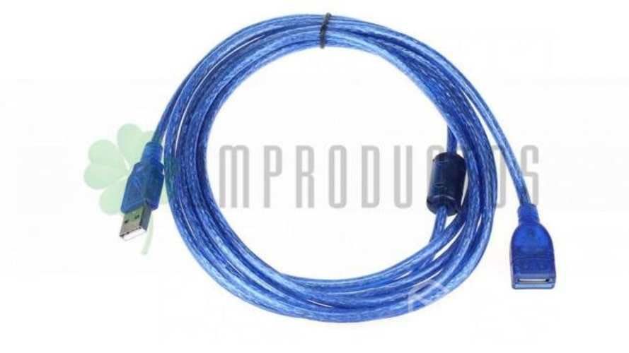 Cable Usb 2.0 Extension 5,0 Metros Macho Hembra Al