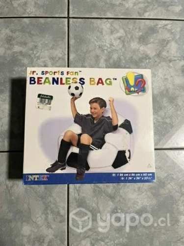 Asiento puff inflable