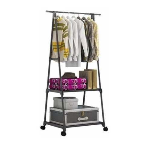 Perchero Organizador Colgador de Ropa con Ruedas