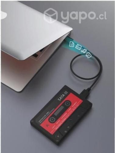 CASE original para disco duro o SSD. USB 3.0