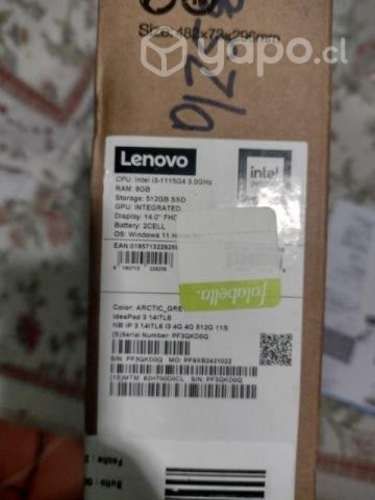 Lenovo laptop nuevo
