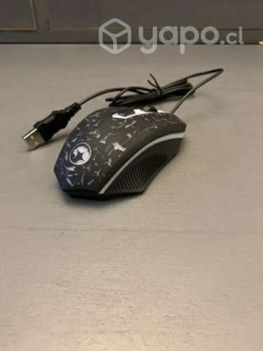Teclado y mouse gamer SIN USO