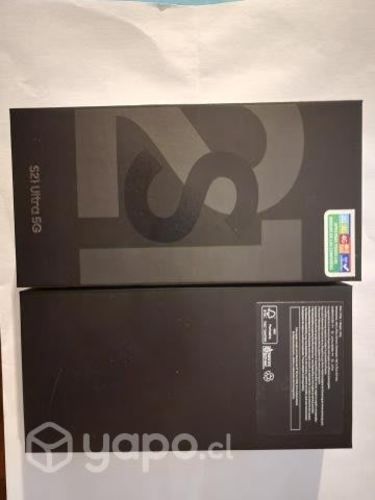 S21 ultra + spen y carcasas 128gb