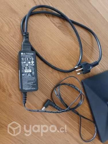 Monitor LG 20MK400H led 19.5" negro 100V/240