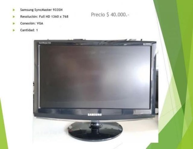 Monitor samsung syncmaster 933sn 19&#180;