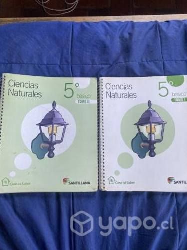 Libro Ciencias naturales 5° básico Santillana