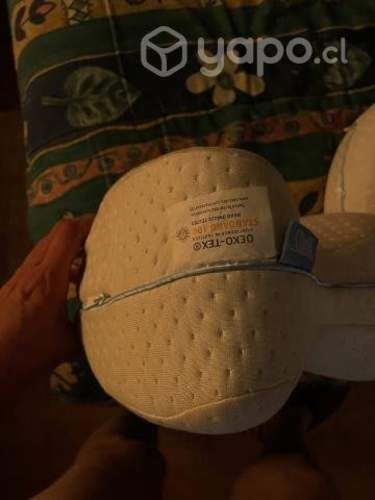 Dos cojines de descanso