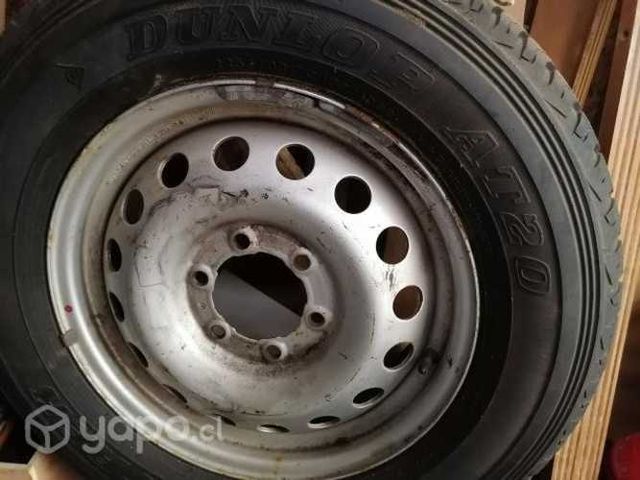 Neumático con llanta