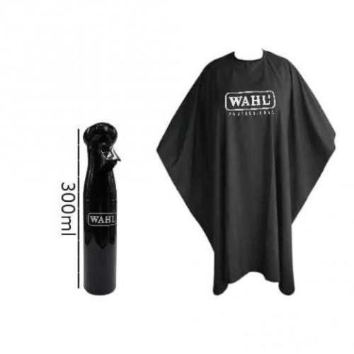 Capa Negra de Corte + Difusor agua Wahl