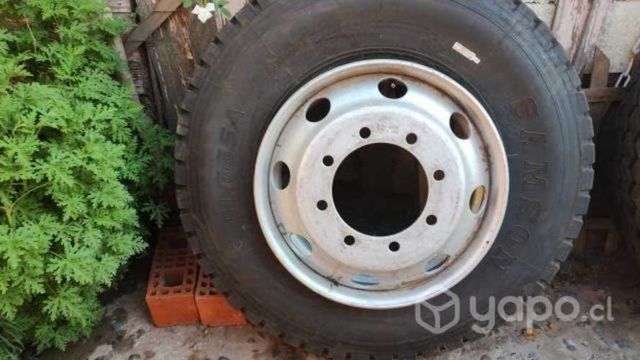 Llantas 8 hoyos tubulares para Iveco..22.5..