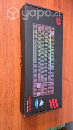 Teclado Gamer Mecanico Redragon RGB Kumara