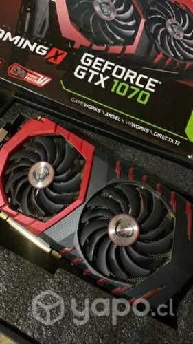 Nvidia Gtx 1070 Gaming X MSI 8 gb