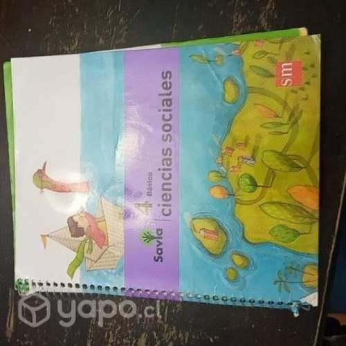 Libro ciencias sociales 4 básico SM