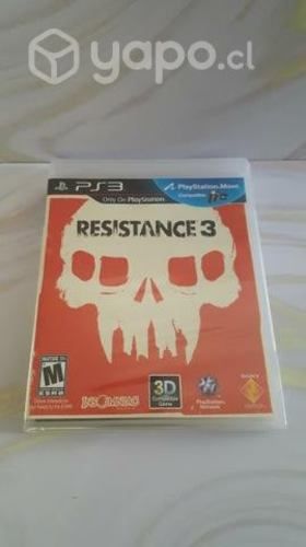 Resistance 3 PS3 INGLÉS (NUEVO)