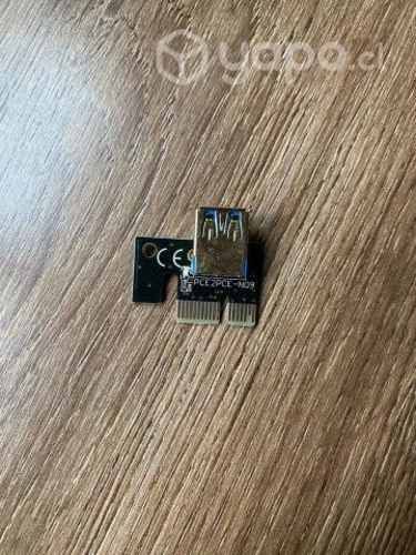 Tarjeta Vertical Riser Usb 3.0 1-16x Pci-e