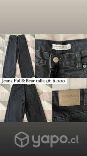 Jeans Pull&Bear negros