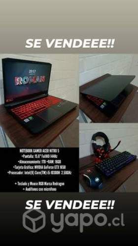 Notebook gamer acer nitro 5