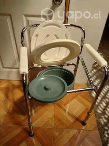Silla Baño Wc Portatil Pegable