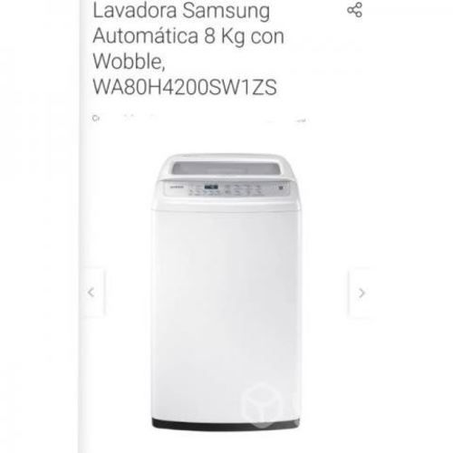 Lavadora Samsung 8kg carga superior