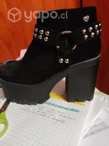 Botín cuero c moran talla 36