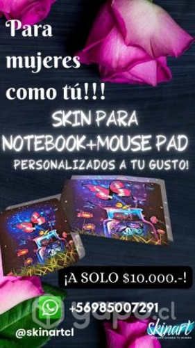 Promoción kin tapa de notebook+mouse pad