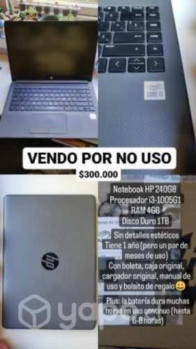 Notebook hp seminuevo