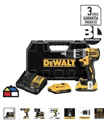 Taladro Percutor Inalámbrico 13MM 20V + 2 Baterías