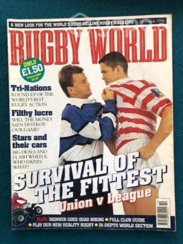 Revistas noventeras de rugby impecable estado