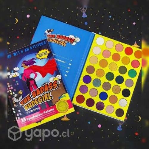 Paleta de sombras "The badass Rudegirl" de Rude