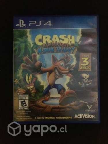 Crash Bandicoot Trilogía Ps4