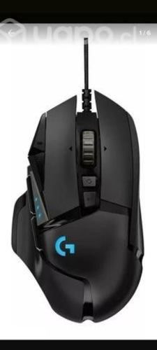 Mouse g502 hero color negro con caja