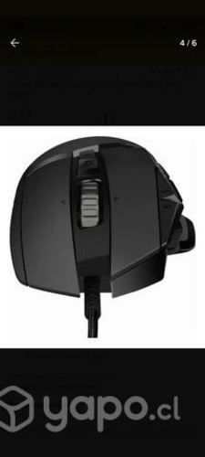Mouse g502 hero color negro con caja
