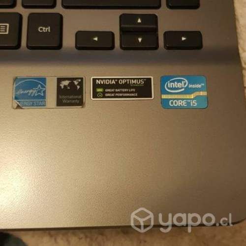 Notebook samsung i5 arjeta grafica gtx 650m 8gb