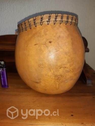 Artesanía de calabaza para decoración