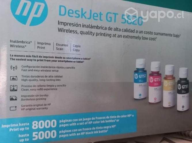 Impresora HP DesktJet GT 5820