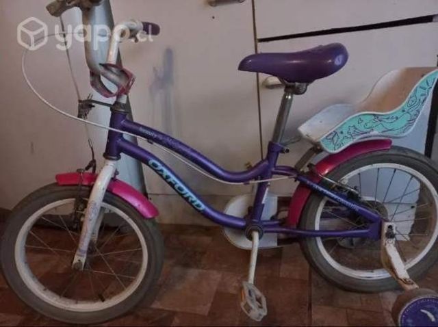 Bicicleta oxford aro 16 de niña