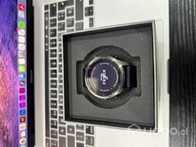 Reloj Garmin Fenix 7s Sapphire Solar titanium