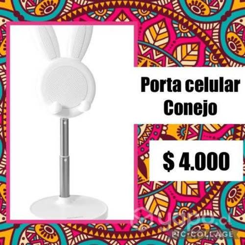 Porta Celular Conejo
