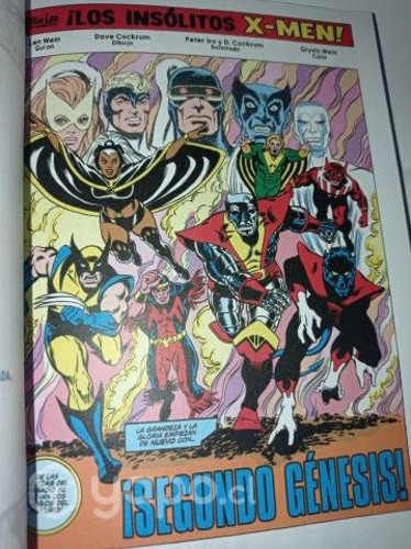 Libro Comic X - Men